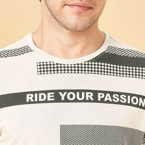 Camiseta de Verano para Hombre, Lisa, de Manga Corta, Transpirable, Ligera, 100% Algodón, Color Sólido, Informal, para Hombre Europeo - Product Image 6