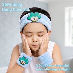 Bandeau et bracelet Petal For Kids (bleu) - Product Image 5