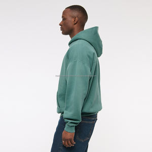 Venta al por mayor personalizado hombres mujeres 100% algodón poliéster sublimación sudaderas con capucha en blanco para sublimación impresión sudaderas con capucha de gran tamaño - Product Image 5