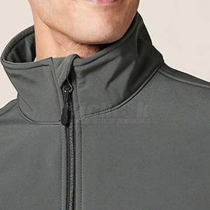 Modern <b>Waterproof</b> Windbreaker <b>Jacket</b> with Stand Collar and <b>Thin</b> Material for Travel Running Outdoor Winter Activities - Product Image 4