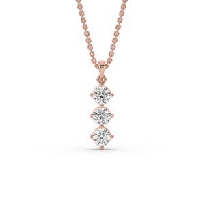 0.99 CT Unique Style Lab Grown Diamond IGI Certified <b>Pendant</b> Lightweight Oval Brilliant Cut 14K <b>Solid</b> <b>Gold</b> Jewelry Daily Wear - Product Image 3