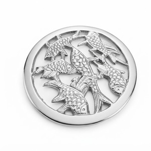 Socle en métal élégant en forme de feuille, support de pot décoratif en fonte et protection de table résistante à la chaleur pour la cuisine et la salle à manger - Product Image 5