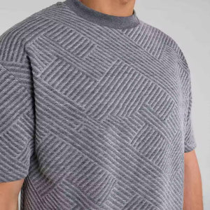Ensemble 2 pièces t-shirt et short en coton 100% 350 GSM, respirant, style streetwear, pour homme, collection 2026, vente en gros - Product Image 4