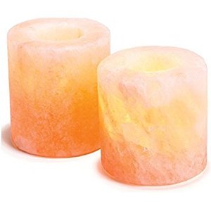 Natural Himalayan <b>Pink</b> Salt Round <b>Candle</b> Holder Handmade Craft for Home Decoration - Product Image 6