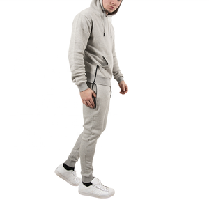 Survêtement de sport décontracté pour homme de haute qualité, en molleton délavé, personnalisable, design uni, grandes tailles, pour la gym, OEM disponible, collection Printemps - Product Image 2