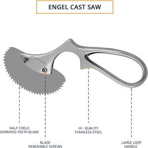 3 Prong Cast Spreader Angle <b>Bone</b> <b>Saw</b> Orthopedic Plaster Opener Surgical <b>Bone</b> Cutting Stainless Steel Medical Instrument CE - Product Image 6