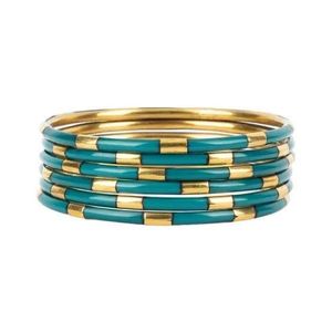 High quality brass and <b>resin</b> fashion jewelry Handmade artisan brass <b>resin</b> bangles and bracelets - Product Image 2