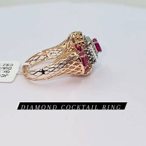Bague en or 14 carats pour femme, diamant de laboratoire taille brillant 2,10 carats, certifié IGI, cadeau idéal pour mariage ou anniversaire, bijoux fins, vente chaude - Product Image 5