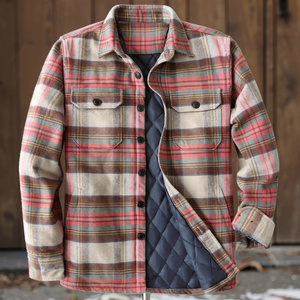 New Men Loose Ripped Hole Denim Varsity Jacket Lapel Collar Button Pocket Casual Clothing Spring Top Plain Dyed Plaid - Product Image 3