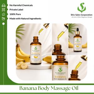 Aceite de Masaje Corporal de Plátano de Alta Pureza para Masajes Aromáticos Profesionales y Gama Premium de Cuidado Personal - Product Image 3