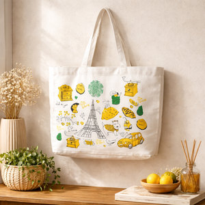 Sac fourre-tout en toile CCB imprimé numériquement, écologique, avec logo personnalisé, vente en gros |   Sac de courses promotionnel réutilisable - Product Image 3