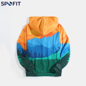 เสื้อฮู้ดดี้ผู้ชายคุณภาพสูงสำหรับฤดูหนาว พิมพ์ลายโลโก้ด้วยเทคนิคฮีททรานเฟอร์ ผ้าฟลีซ เป็นมิตรต่อสิ่งแวดล้อม แห้งเร็ว ผลิตจากโพลีเอสเตอร์ ขายส่ง - Product Image 2