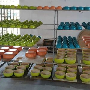 Bol à fruits en bambou, écologique, fait main, bol de service, fabricant en gros sur mesure, fournisseur direct d'usine du Vietnam - Product Image 6