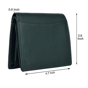 High Quality Genuine Leather Unisex <b>Long</b> <b>Wallet</b> Zipper Breathable/Comfortable Customized Color Polyester Lining Eco-Friendly - Product Image 4