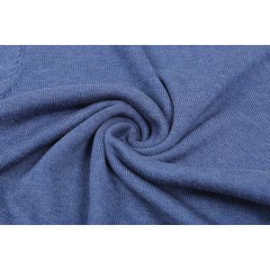 Pull ras du cou à la mode pour femmes sur mesure manches courtes régulières tricotées et minces pour la saison d'automne - Product Image 6