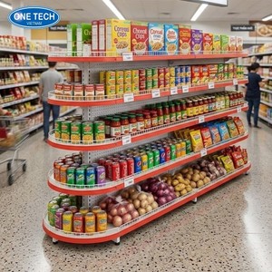 Customization Freestanding End Cap <b>Display</b> / End Gondola Light Duty Metal Vietnam <b>Display</b> Rack 3-5 Tiers Quick Installation - Product Image 4