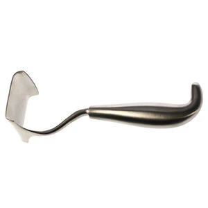 Écarteur chirurgical de scapule Tudor Edwards, lame 50 mm x 45 mm, acier inoxydable, instrument médical manuel, outil de précision - Product Image 1