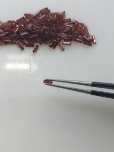 Granat rouge naturel 4x1,5 mm, taille baguette, qualité supérieure, pierre précieuse en vrac pour la fabrication de bijoux - Product Image 3