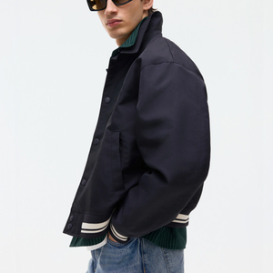 Custom Vintage School College Mens Varisty <b>Jackets</b> Leather sleeves Wool Letterman Crop Varsity <b>Jacket</b> ladies baseball chenille - Product Image 2