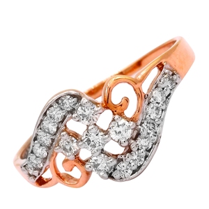 แหวนเพชรแล็บโกรว์ด์ทรงคลาสสิกสำหรับผู้หญิง ฉลองครบรอบ 14K ทองคำแท้ ทรงกลมเจียระไนบริลเลียนท์ รับรองโดย IGI & INGEMCO ขายส่ง - Product Image 4