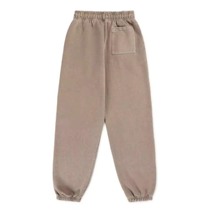 Pantalones Deportivos para Mujer, Hechos en Pakistán, de Alta Calidad, Color Marrón Claro, Corte Holgado, con Cintura Ajustable con Cordón - Product Image 2