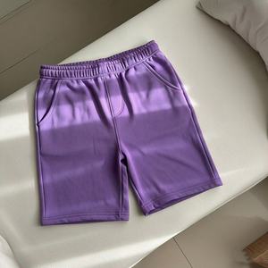 280 320 Gsm French Terry <b>Shorts</b> Heavy <b>Mens</b> Training Athletic Unisex <b>Fleece</b> Cotton Blank Sweat solid color <b>shorts</b> for <b>men</b> - Product Image 2