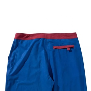 Short de bain athlétique taille haute pour homme personnalisé OEM Vente en gros Short de sport essentiel d'été à séchage rapide avec logo en tissu lavé chaud - Product Image 4