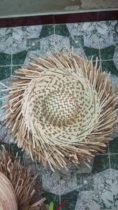 Muestra Gratis Sombrero de Paja Natural con Flecos y Adornos para las Orejas, Ideal para Verano, Playa, Deportes, Fiestas, Eventos Festivos, Ciclismo Casual - Product Image 1