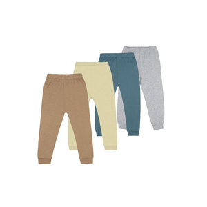 Leggings bébé à taille élastique, légers et respirants, prix de gros, tissu extensible, confort doux pour tous les jours - Product Image 1