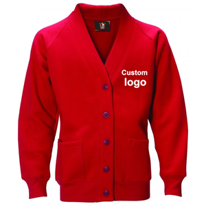 Cardigan unisexe en cachemire haut de gamme, style décontracté, chaud pour l'hiver, tenue classique douce et tendance, pull en maille matelassé vintage - Product Image 4