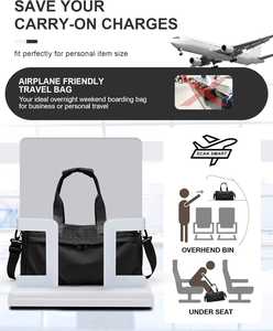 Bolsa de Deporte Impermeable de Gran Capacidad con Logotipo Personalizado, Bolsa de Viaje Deportiva de Moda para Mujer, Bolsa de Viaje Impermeable - Product Image 3