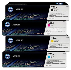 Juego de Cartuchos de Tóner HP 126A CMYK Originales - Product Image 3
