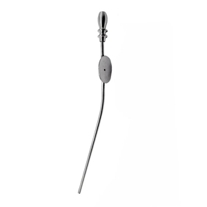 Cánula de succión manual de acero Frazier y tubo mastoideo de 7 pulgadas con punta angulada para instrumentos de cirugía neuro-otorrinolaringológica, certificado CE Clase II - Product Image 5