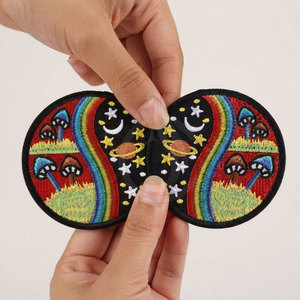 High Quality <b>Sew</b> <b>On</b> <b>Patches</b> Custom Embroidered Style For Jackets Shirts Hats Bags Uniforms And Clothing Decoration - Product Image 2