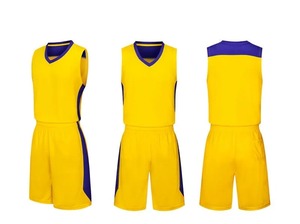 Conjunto de Pantalones Cortos y Camiseta de Baloncesto Personalizados de Doble Cara para Hombre, 100% Poliéster, Secado Rápido, Ligeros y Transpirables - Product Image 6