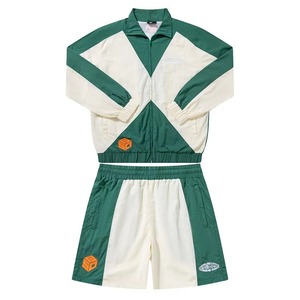 <b>Running</b> Windbreaker Set Breathable Quick Dry Tracksuit <b>Jacket</b> and Jogger Set for Training <b>Lightweight</b> Windbreaker Short Set - Product Image 1