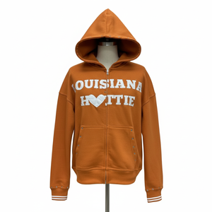 Sudadera con capucha y cremallera de marca privada con logotipo personalizado, la más demandada, con logotipo bordado, fabricada en fábrica, a precio económico para hombres - Product Image 5