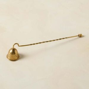 Golden Finish Metal <b>Candle</b> Snuffer For <b>Candle</b> Care Accessories Stylish Home Decor Gift Item - Product Image 3