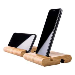 Soporte de madera para teléfono móvil, soporte para portátil, soporte de madera para tableta, soporte de escritorio para teléfono, ¡en oferta! - Product Image 5