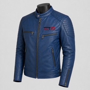 <b>Men</b> High Quality <b>Shearling</b> Brown Leather <b>Jacket</b> <b>Shearling</b> Leather <b>Jacket</b> Motorcycle <b>Jacket</b> Leather Shell for Winter OEM Service - Product Image 3