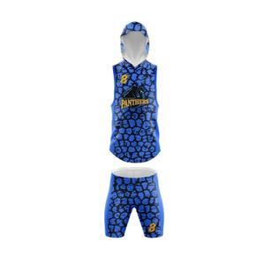 Uniforme de football américain 7v7 sur mesure avec nom et numéro, design unique, faible MOQ, avec capuche, 100% polyester, uniforme de flag football - Product Image 1