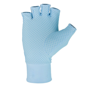 Gants de pêche d'été à demi-doigts personnalisés, protection UV 50+, légers, respirants, en tissu polyester, imperméables, compatibles écran tactile - Product Image 3