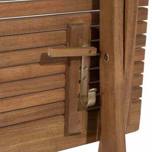 Wooden <b>Foldable</b> Square Dining <b>Table</b> Eco-Friendly Durable Rustic Modern Design <b>Outdoor</b> Indoor Use Home Furniture 4 Seater - Product Image 3