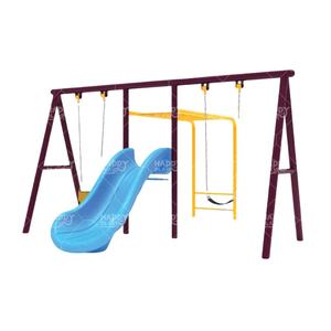 Sistema de Columpios y Escalada para Exteriores HP-OPSW 048 para Parques Públicos, Duradero y Seguro para que los Niños Disfruten - Product Image 1