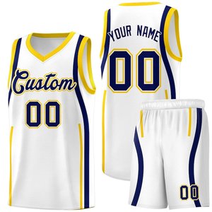 Ensemble Maillot et Short de Basketball Personnalisable pour Équipe – Logo, Nom, Numéro – Respirant, Séchage Rapide, 100% Polyester, Col en V – Vente en Gros - Product Image 4
