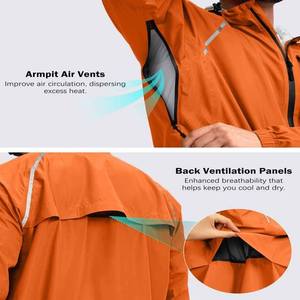 Chaqueta Impermeable de Alta Calidad para Hombre, Cortavientos, Transpirable, Cargada por Dress Sports - Product Image 4