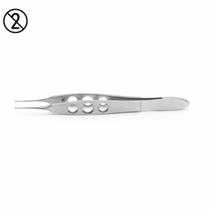 Pinza para Conjuntiva Fechtner, Instrumento Quirúrgico Oftálmico Desechable de Un Solo Uso para Cirugía Ocular y Tejido Conjuntival - Product Image 5