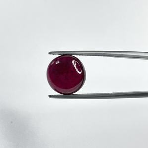 Rubí Natural de Alta Calidad, 100% Natural, Color Rojo Rosado, 49.55 Quilates, Gema Suelta Redonda Tratada con Calor para Joyería - Product Image 5