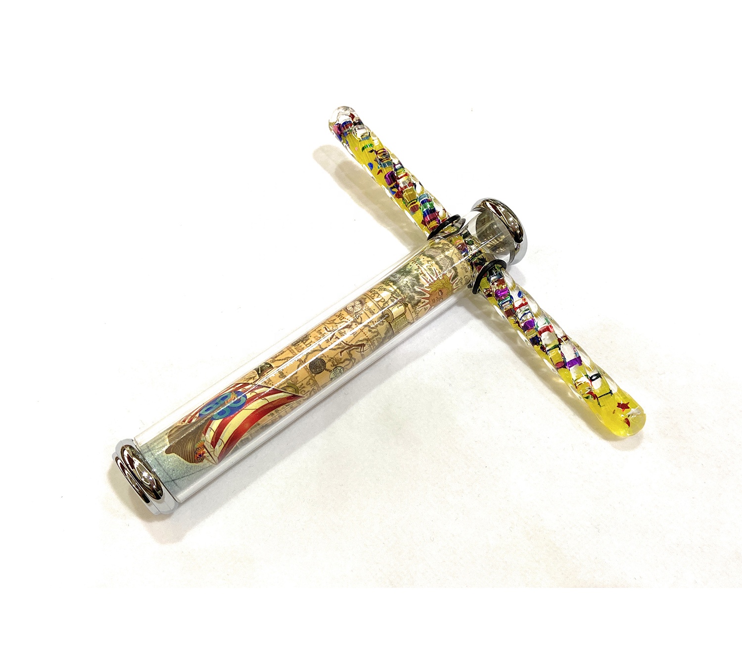 Acrylic Kaleidoscope Toy Glitter Wand Kaleidoscope promotional gift