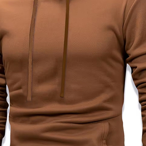 Sudadera con Capucha para Hombre al por Mayor 2025, Básica Estampada de Manga Larga, Sudadera Oversize Estampada de Algodón Mezclado para Hombre - Product Image 3